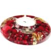 CHRISTMAS BERRIES UFO MINI TEALIGHT