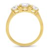 Trio Diamond Engagement Ring