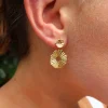 Steel Me Gold Jess Earrings
