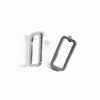 Steel Me Grande Silver Earrings